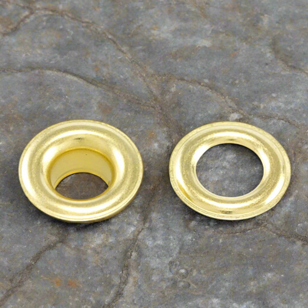 Brass Sheet Metal Grommet and Washer Set – Heavy-Duty Reinforcement for Fabric & Industrial Use