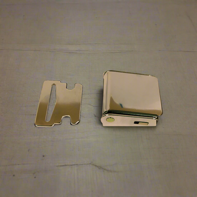 2" Chrome Seat Belt Buckle