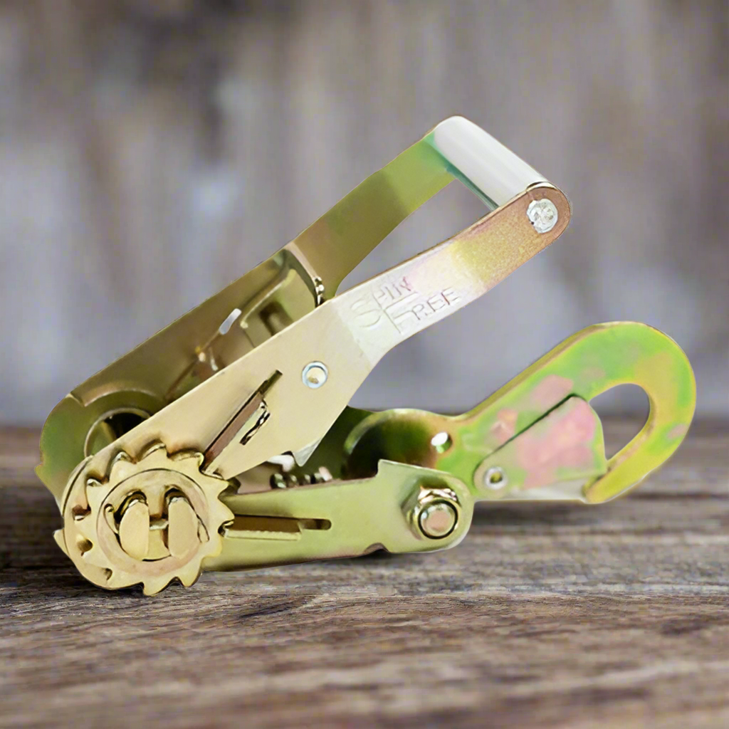 2" Short & Wide Handle Ratchet with Snap Hook