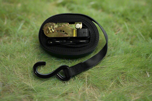 1" x 10' S-Hook Strap Assembly w/ Grip Handle