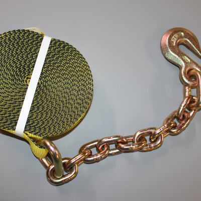 2" x 27' Chain Extension 18" Strap