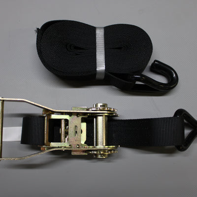 1" x 16' Wire Hook Wide Handle Rachet Strap